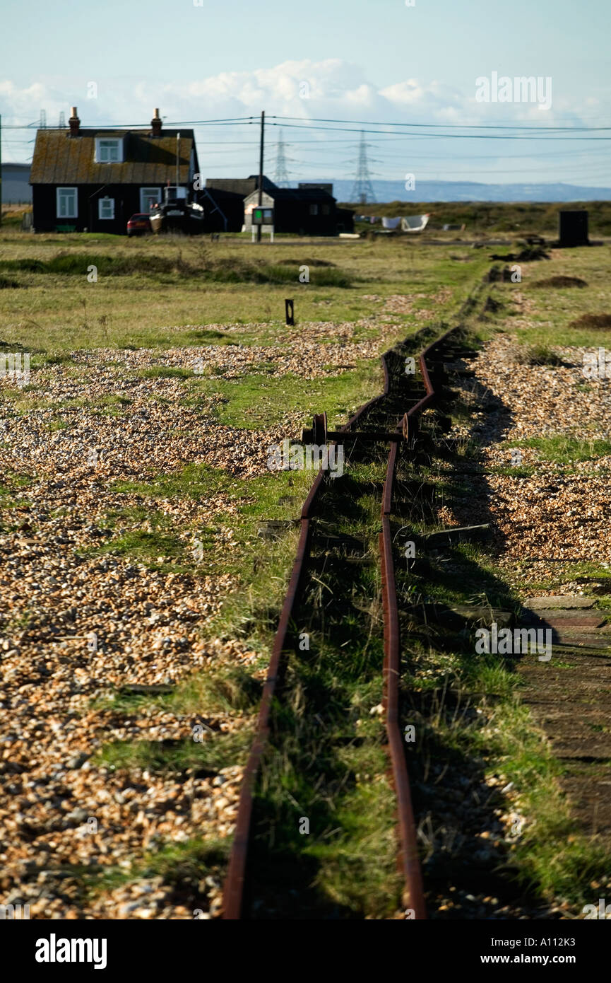Broken rail track hi-res stock photography and images - Alamy