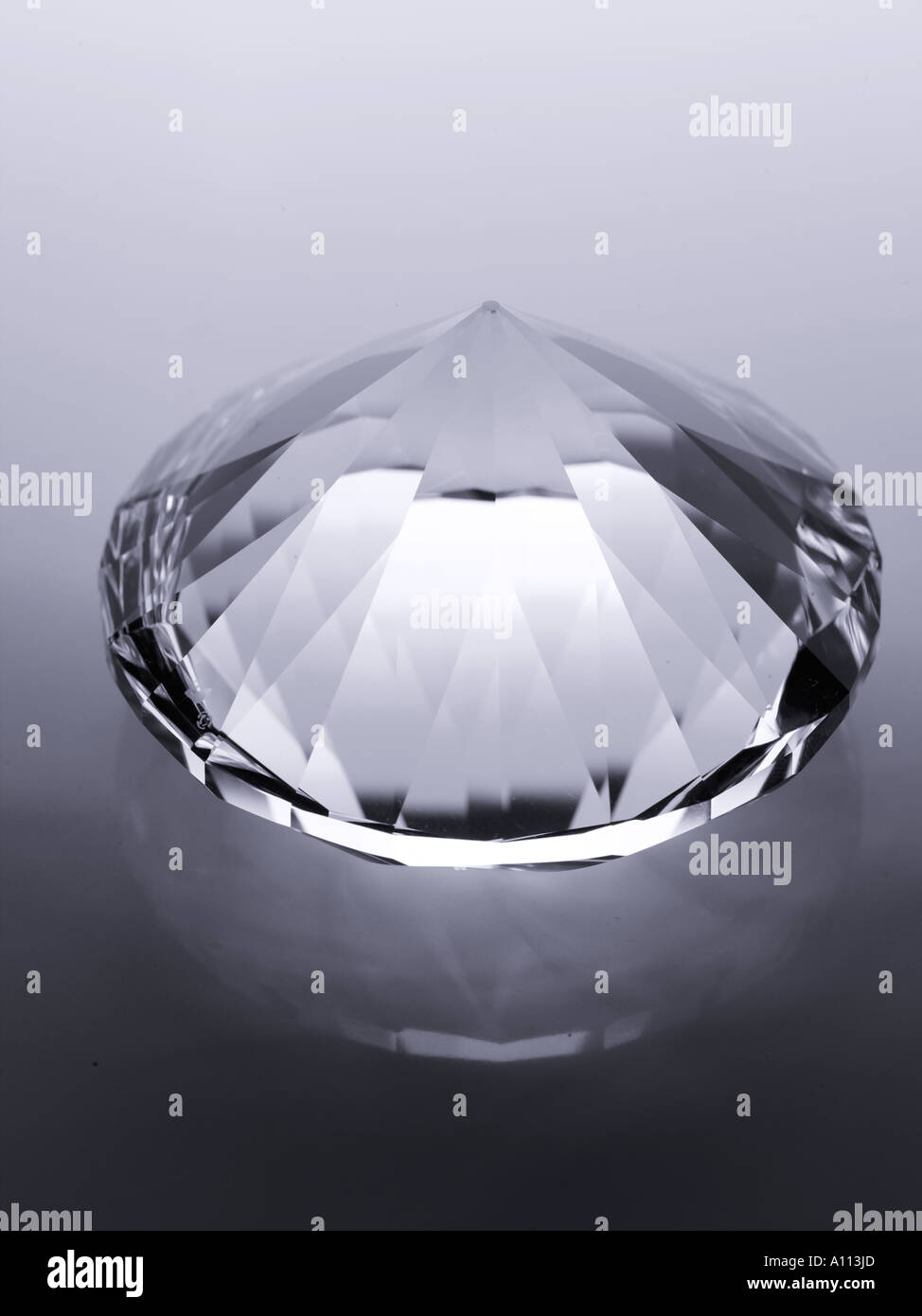 diamond prism shimmering, transparent, smooth, glass, delicate, heavy ...