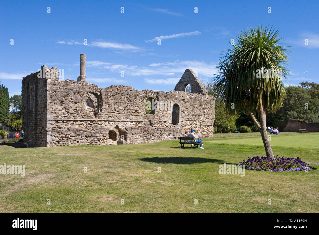 Constable's House Christchurch Castle Dorset Stock Photo