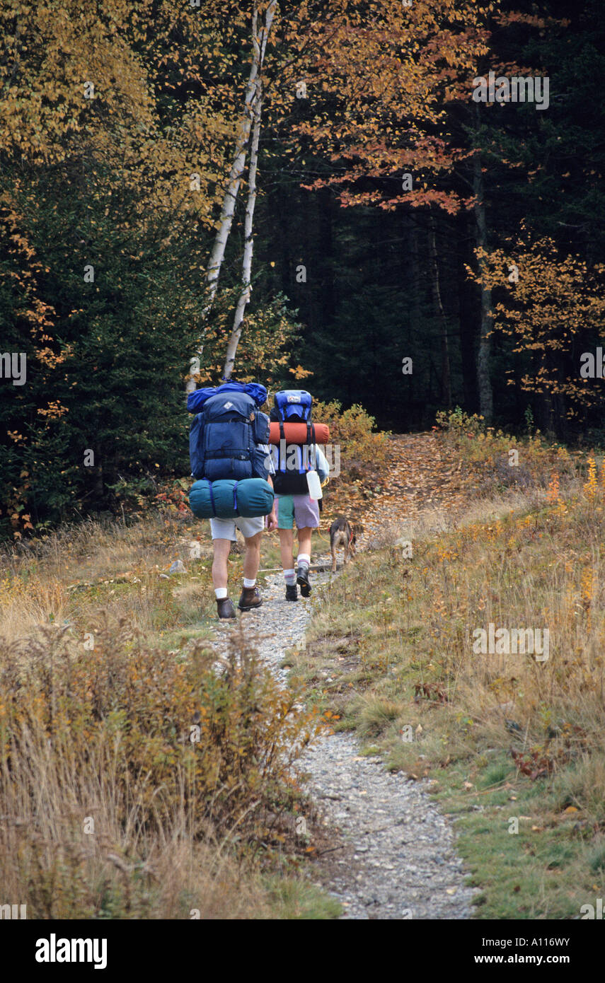 Hiking appalachian trail in new hampshire hires stock photography and images Alamy