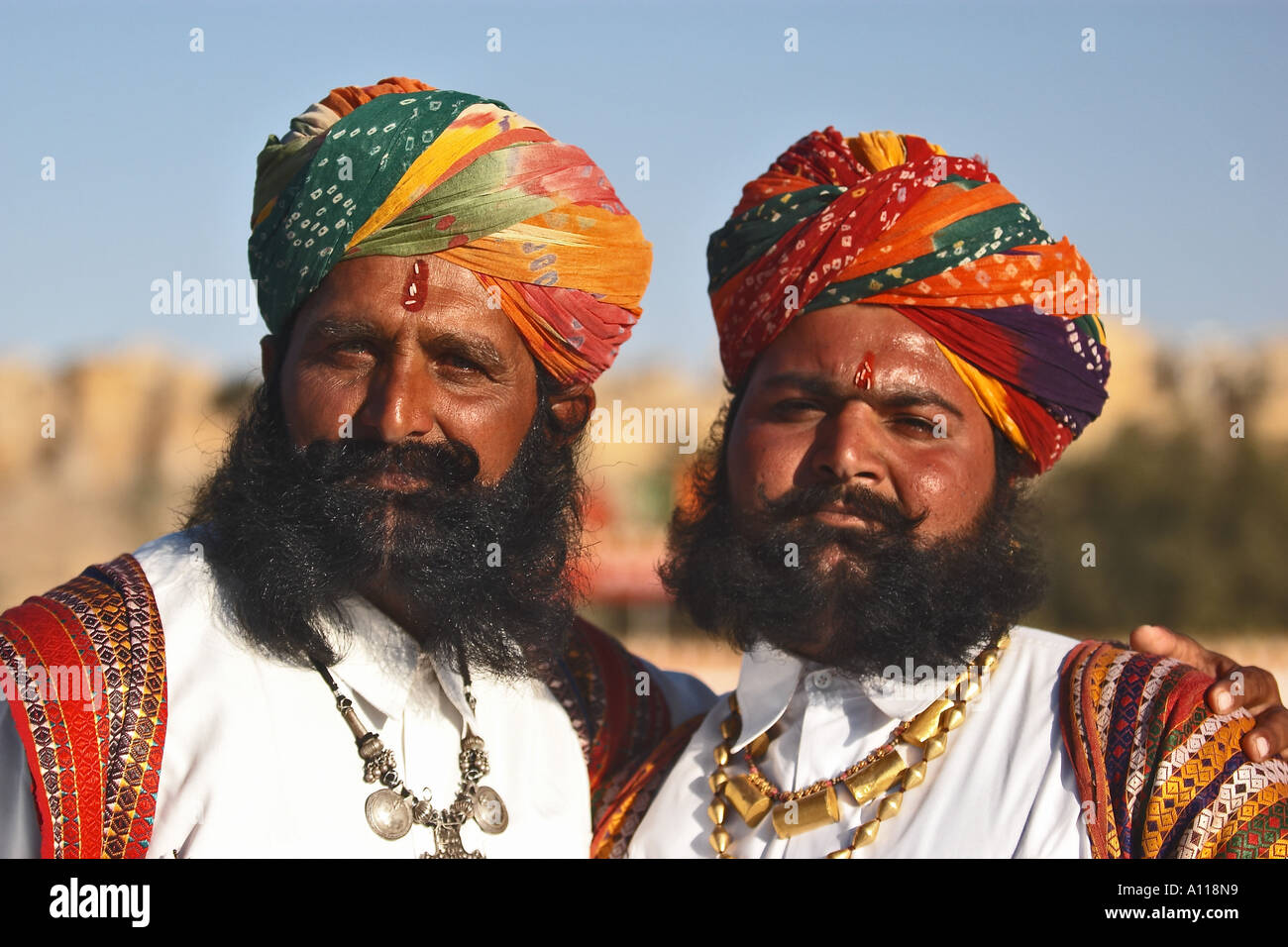 Mr Desert, Desert Festival, Jaisalmer, Rajasthan, India, Asia Stock Photo
