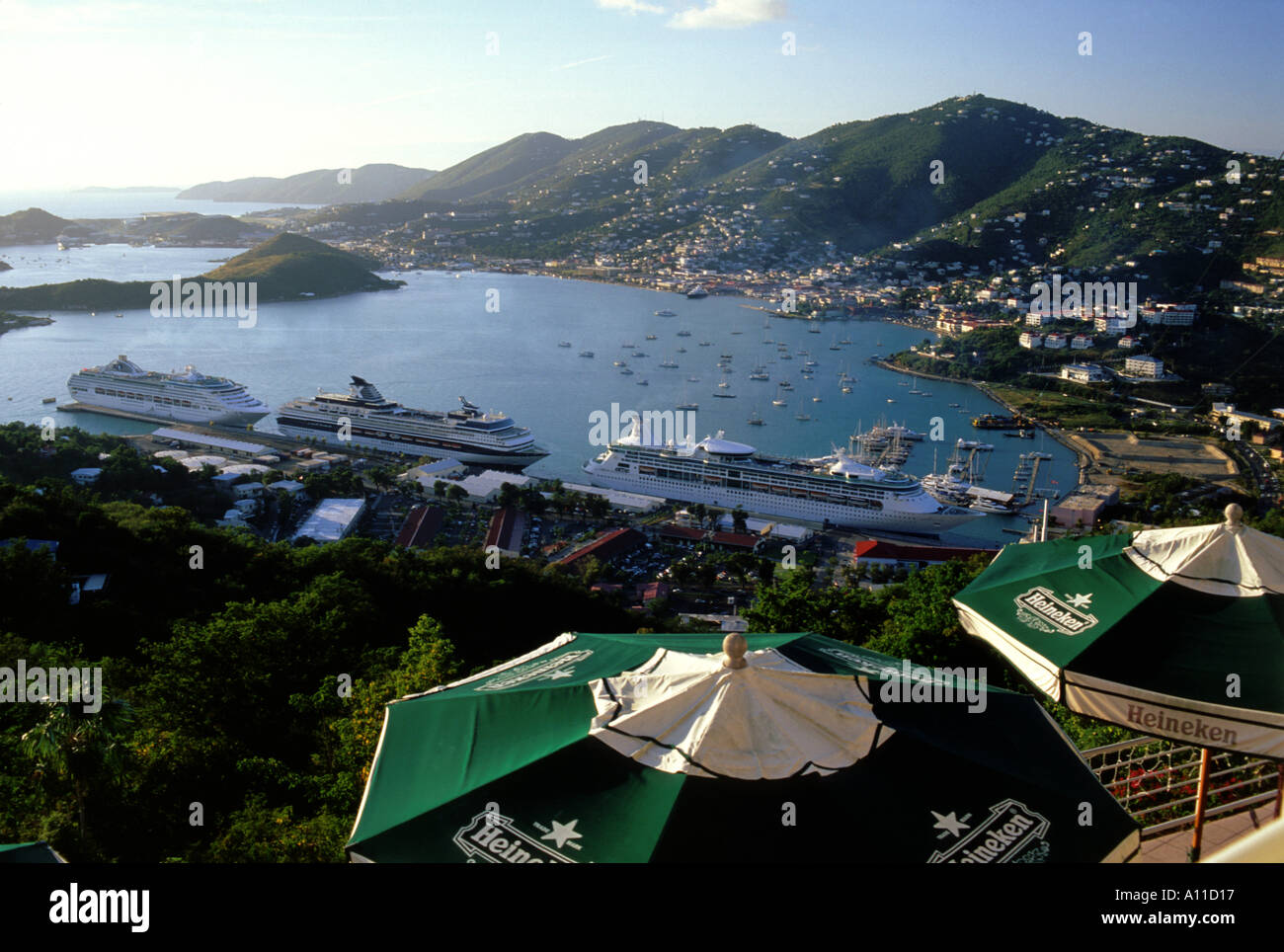 St Thomas in the Caribbean Stock Photo Alamy