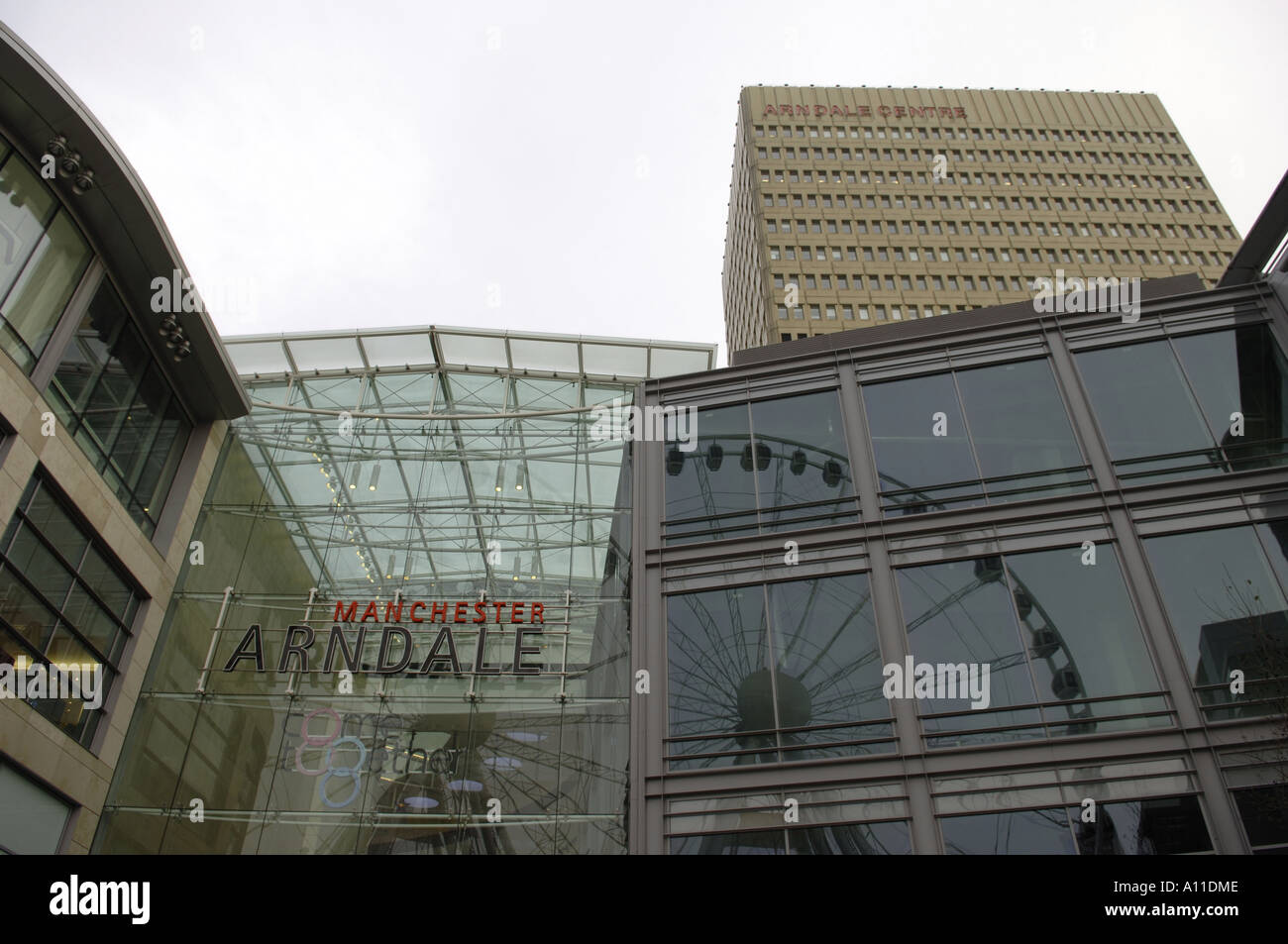 new arndale entrance development Stock Photo - Alamy