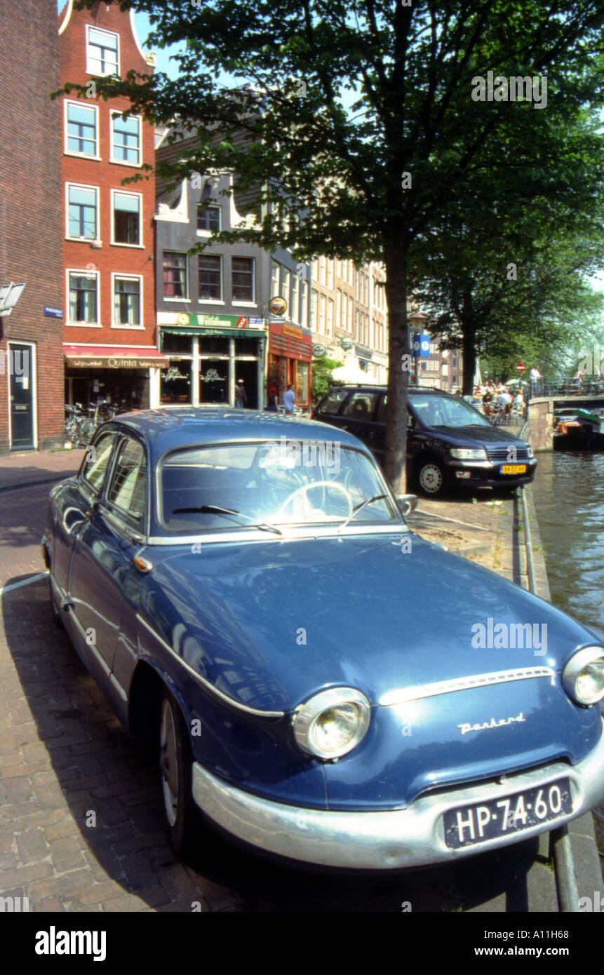 panhard classic car amsterdam Stock Photo Alamy