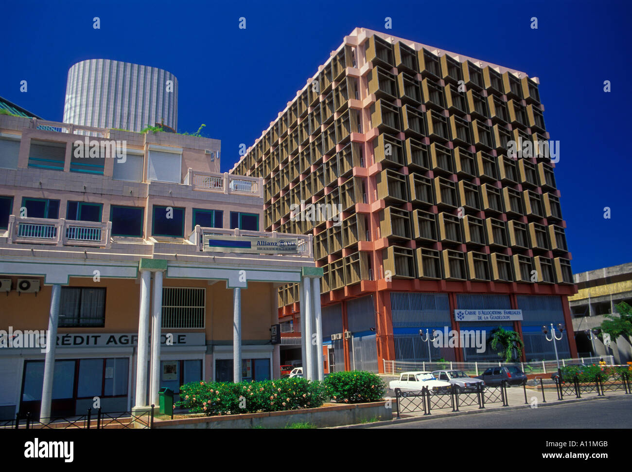 Caisse d'Allocations Familiales de la Guadeloupe, city of Pointea