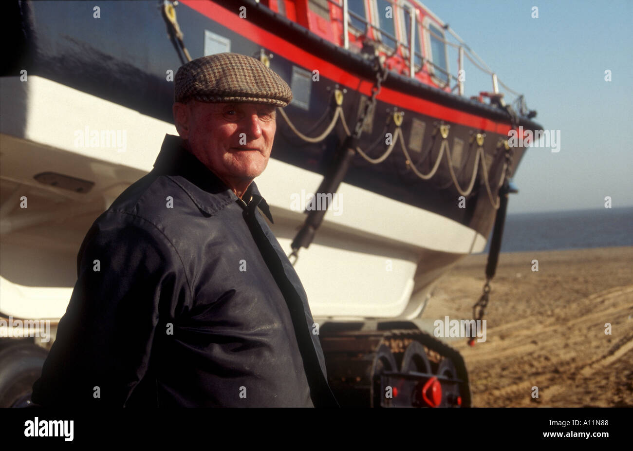 Veteran Lifeboatman And Longshore Fisherman John Skipper - 
