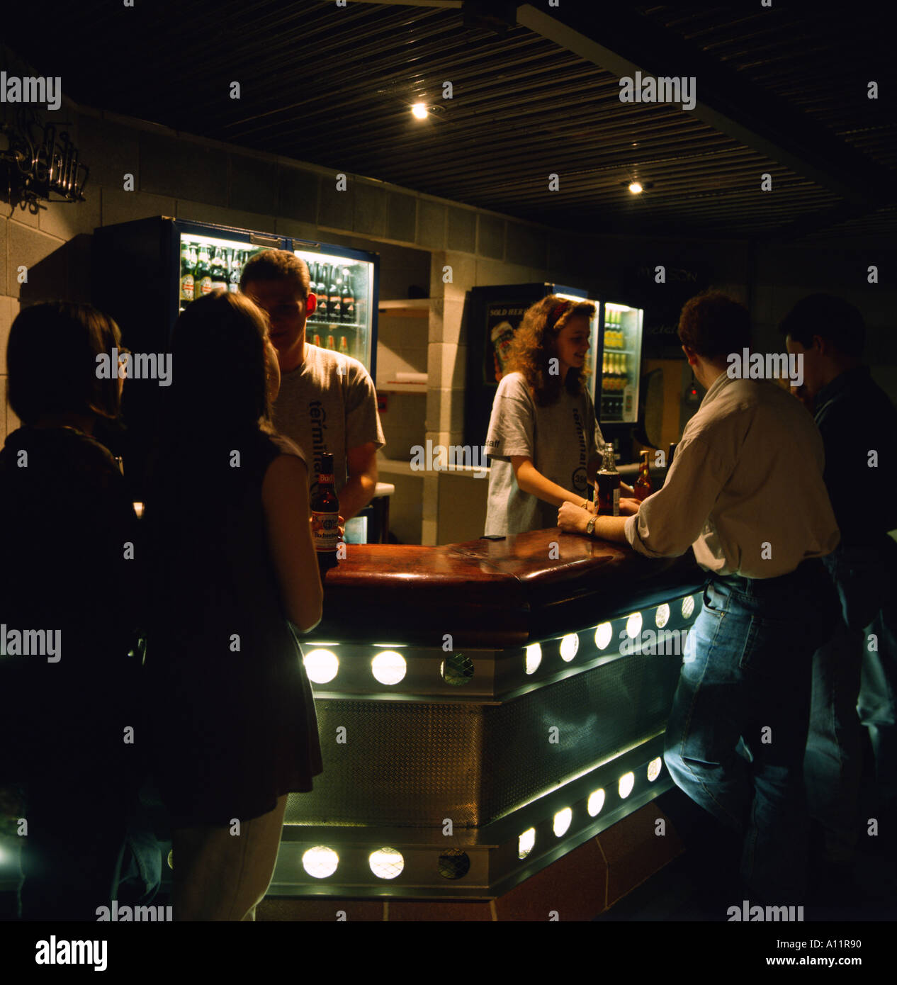 Student Union Bar Stock Photo Alamy