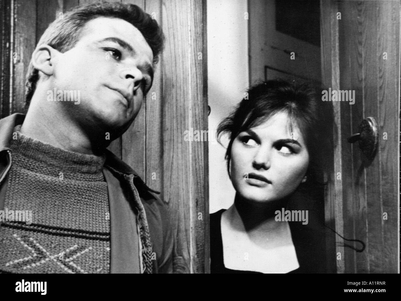 Le pigeon Year 1958 Director Mario Monicelli Claudia Cardinale Renato Salvatori Stock Photo