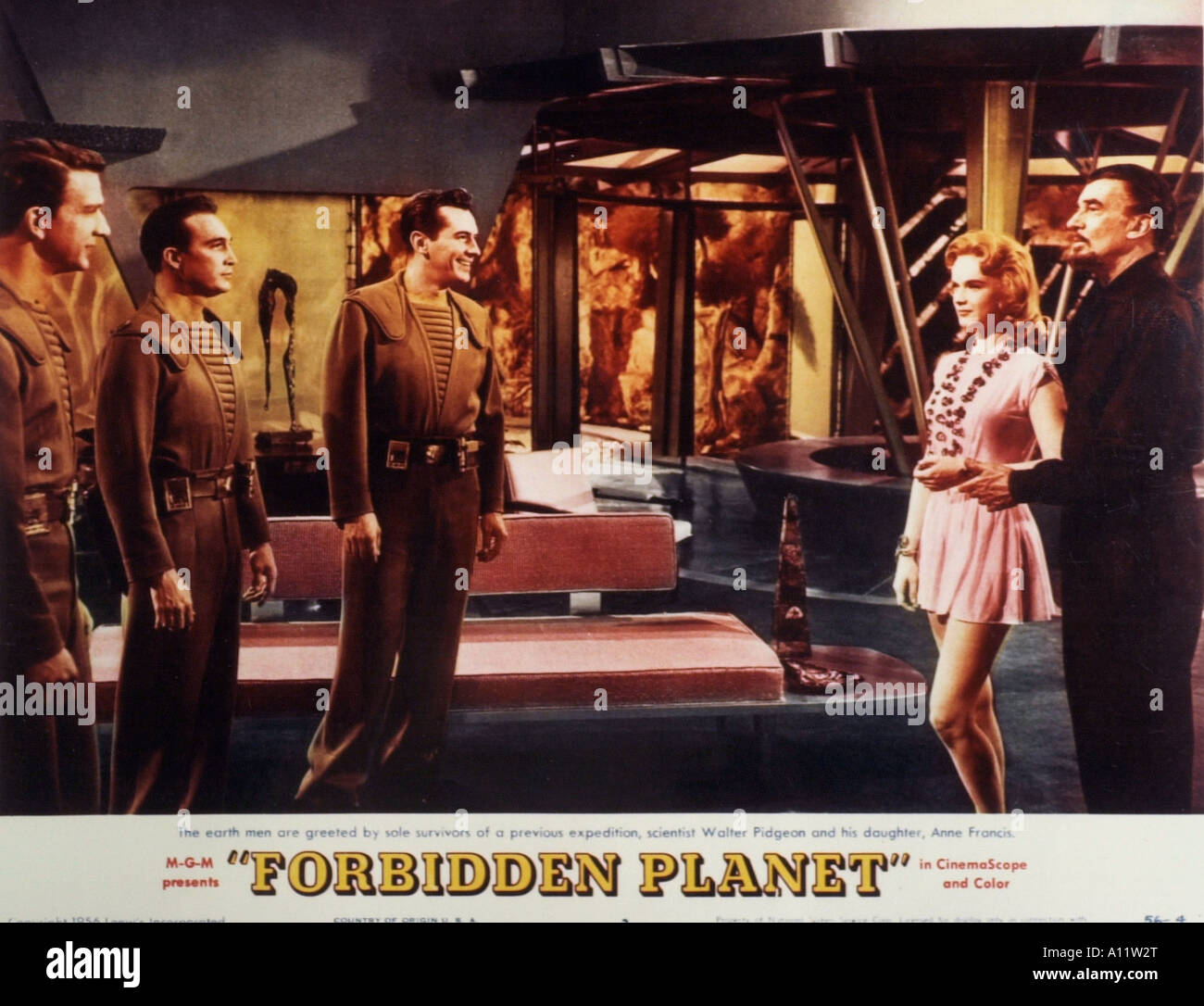  Forbidden Planet : Walter Pidgeon, Anne Francis, Leslie  Nielsen, Robby the Robot, Fred M. Wilcox: Movies & TV