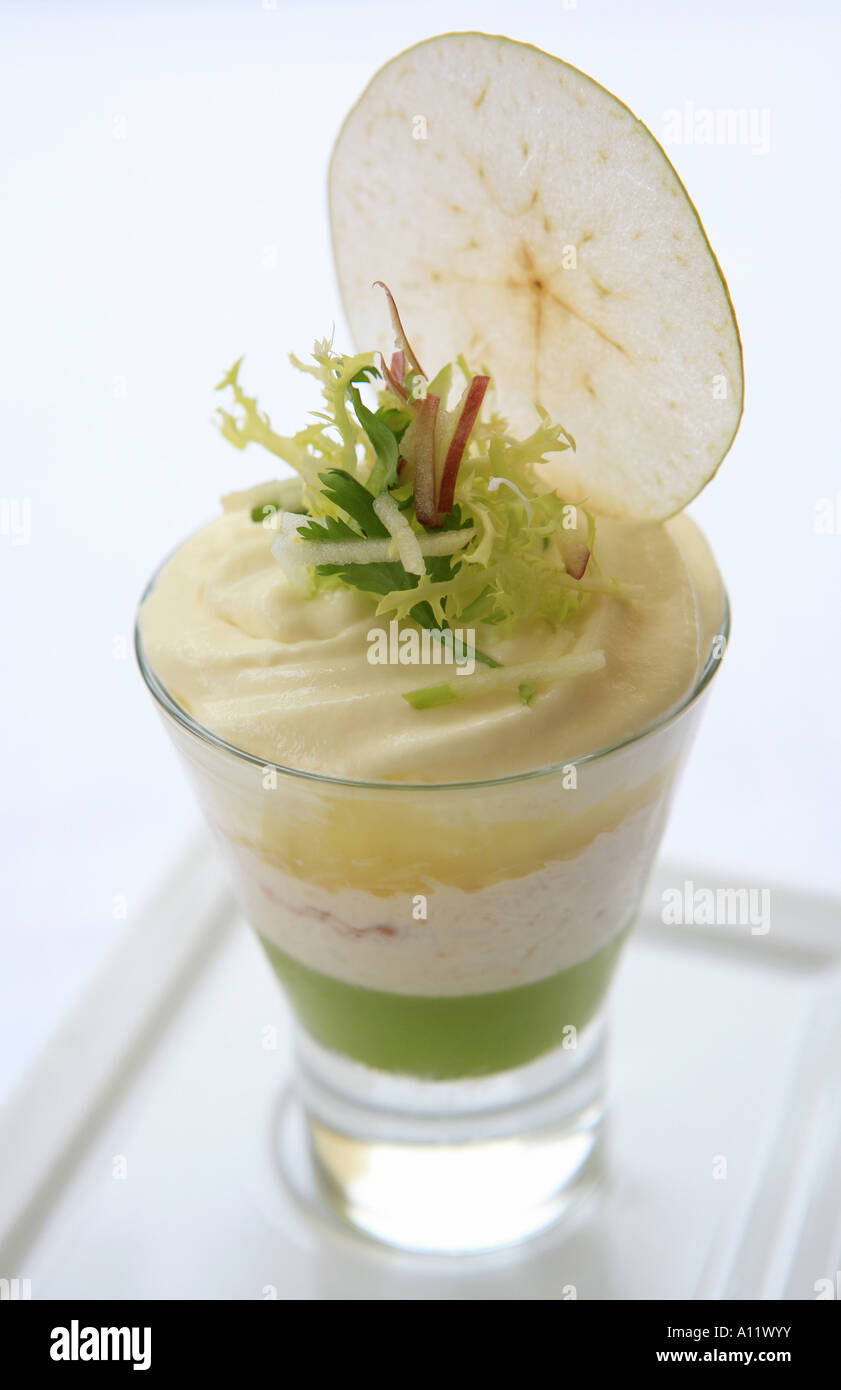 Simpsons Restaurant Edgbaston Birmingham England Michelin starred restaurant crab salad