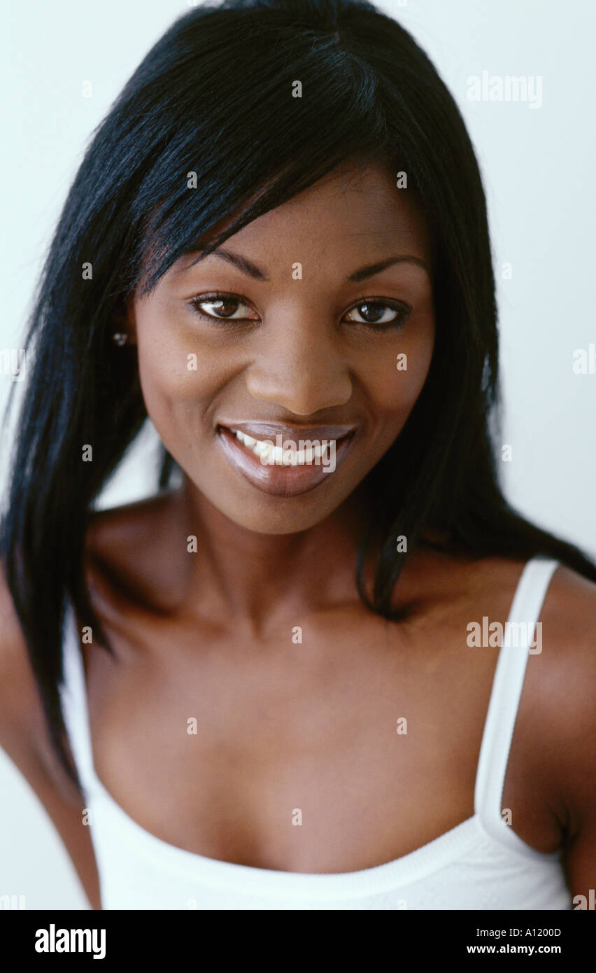 Happy relaxed woman lifestyle hi-res stock photography and images - Alamy