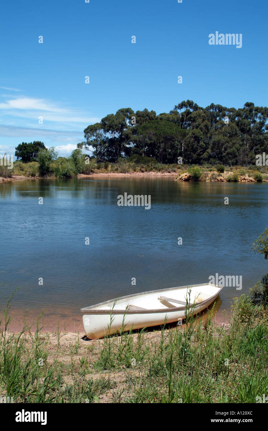 South African lake and countryside Helderberg Stellenbosch western cape