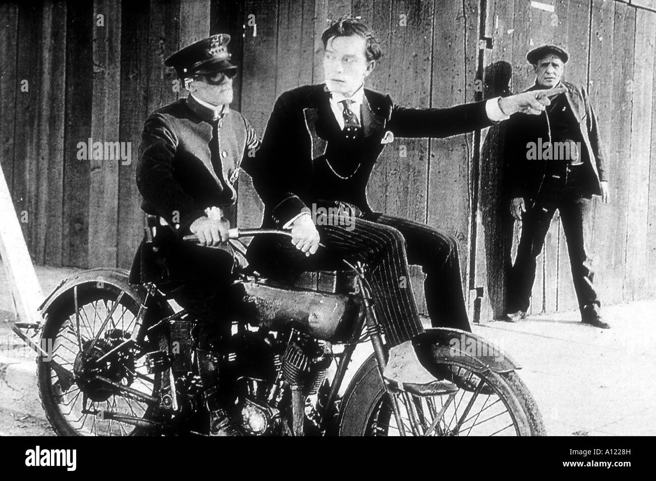Buster Keaton Sherlock Jr High Resolution Stock Photography And Images Alamy