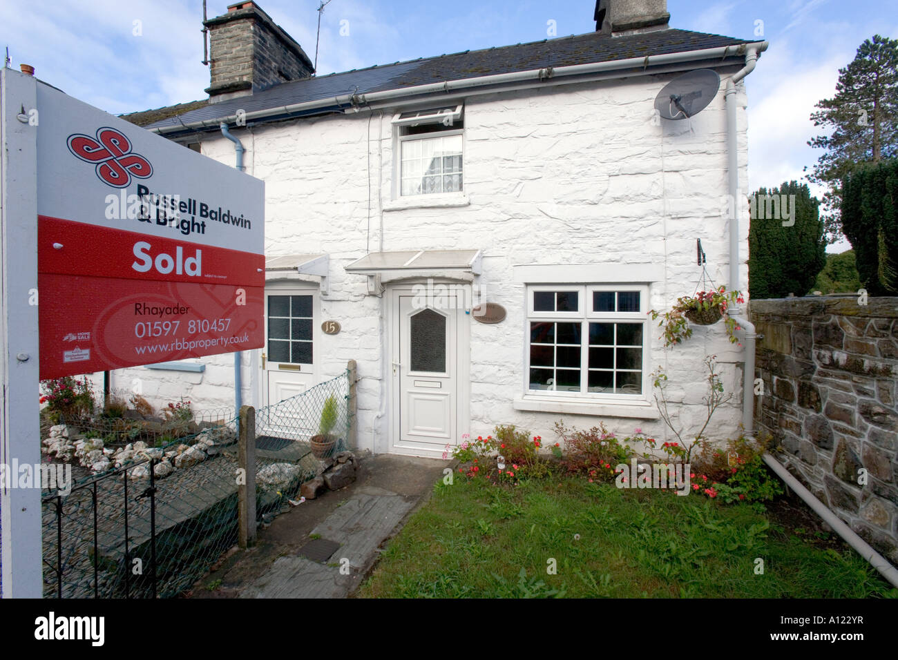 A traditional cottage for sale in Rhayader, Radnorshire Powys Stock