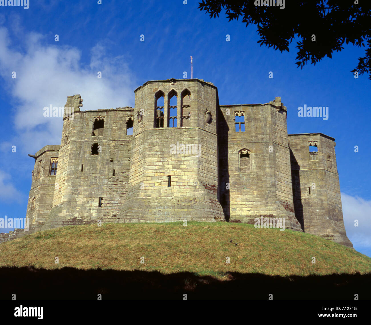 The Keep, Warkworth Castle, Warkworth, Northumberland, England, UK