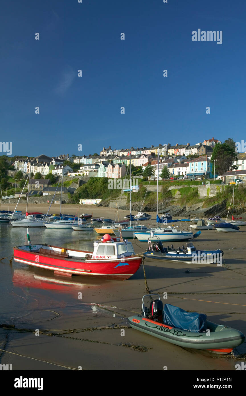 New Quay Ceredigion Wales Stock Photo Alamy