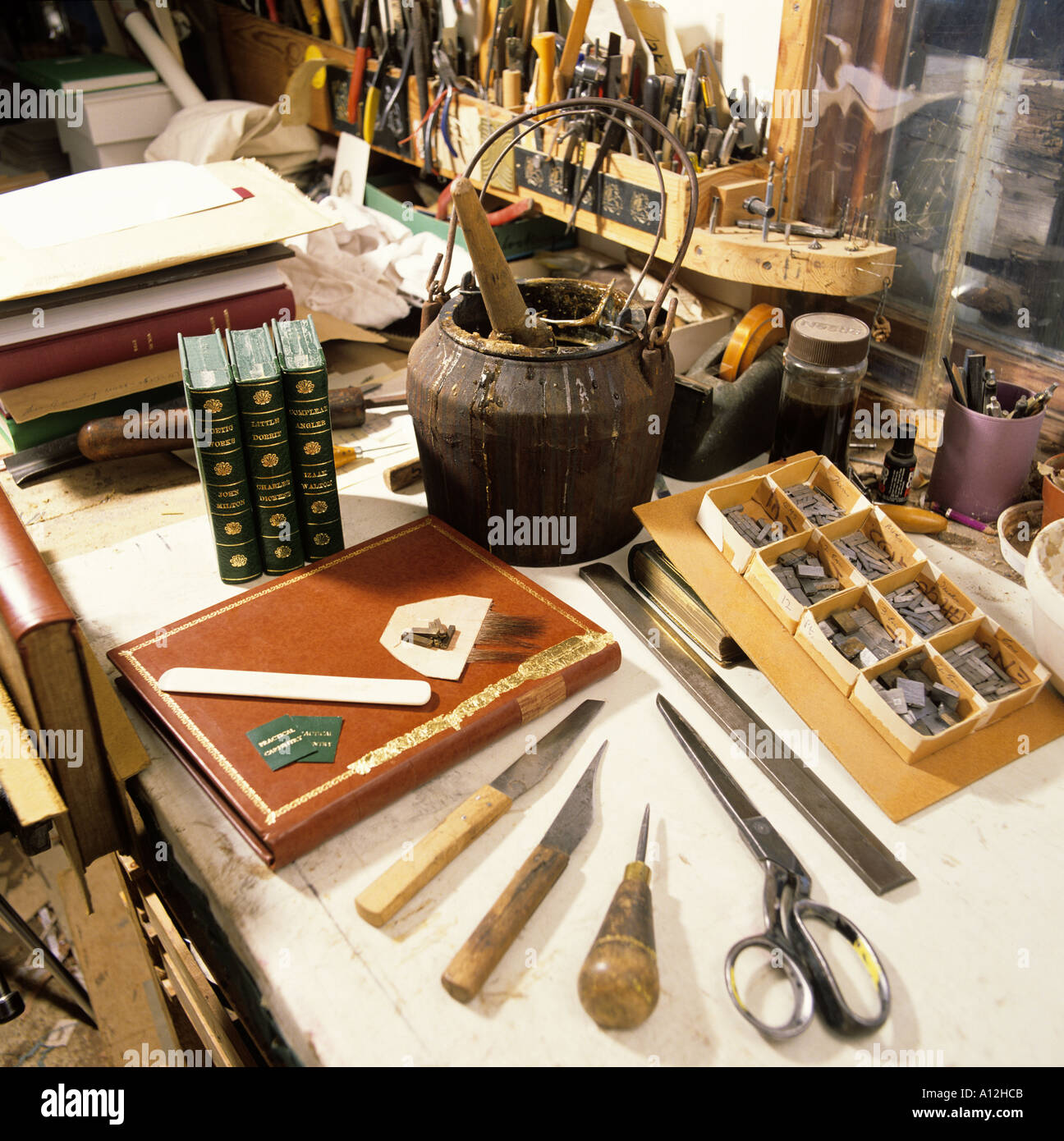 Bookbinding hires stock photography and images Alamy