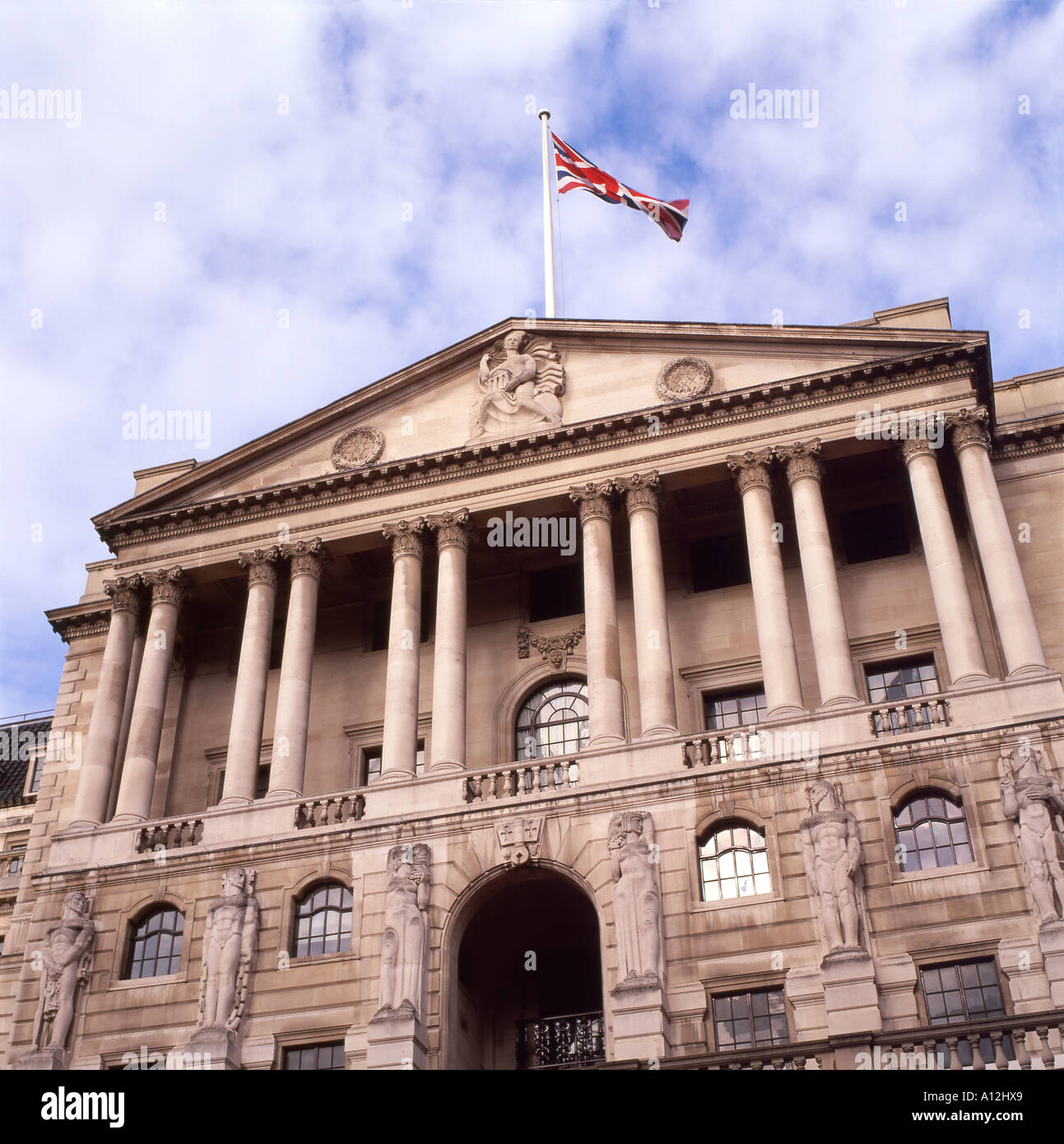 The Bank of England City of London England UK Stock Photo