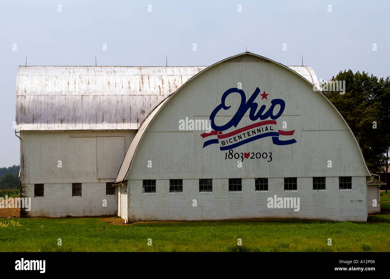 Ohio Bicentennial Barns Stock Photo Alamy