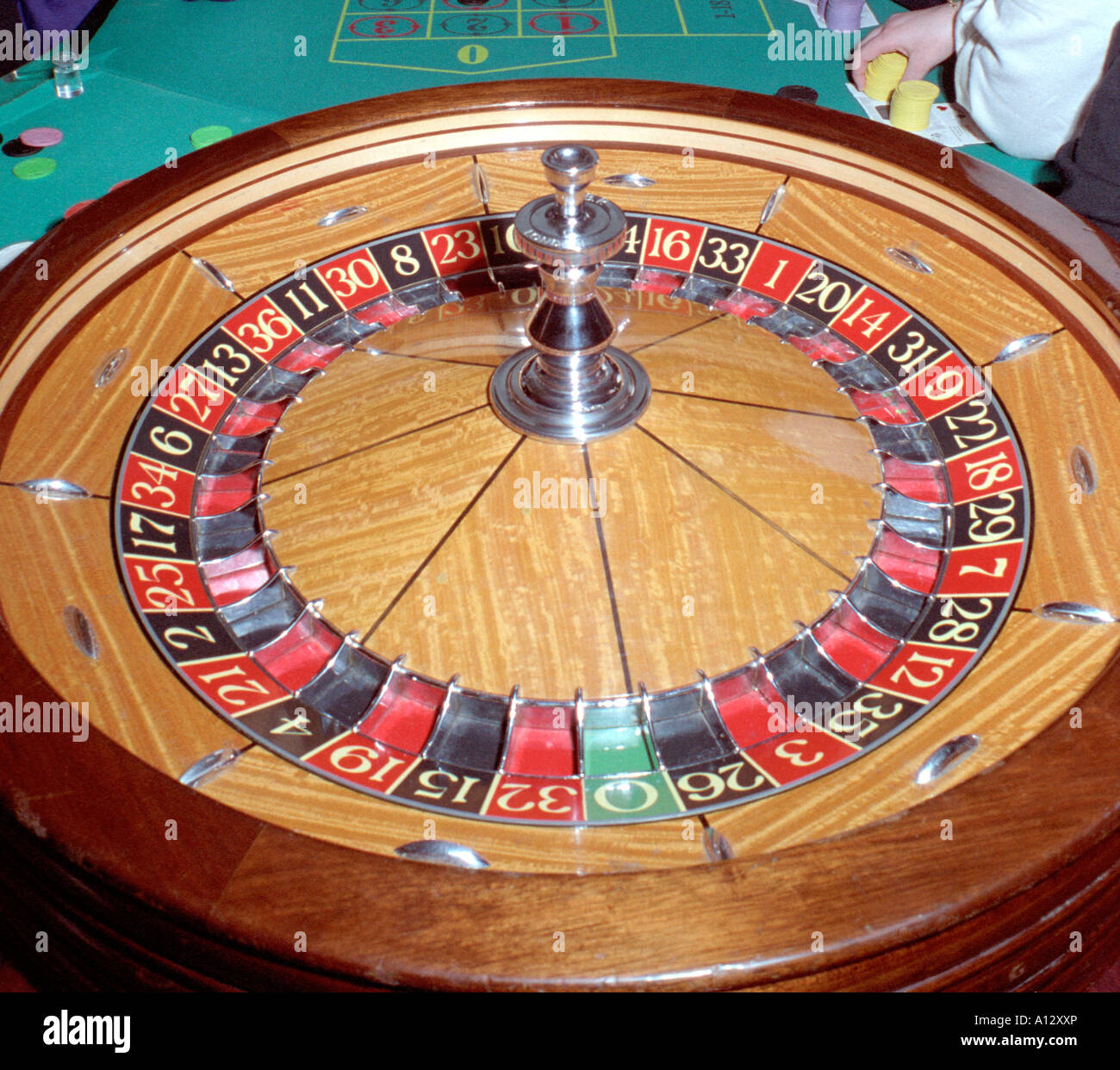 Gamblers roulette wheel hires stock photography and images Alamy