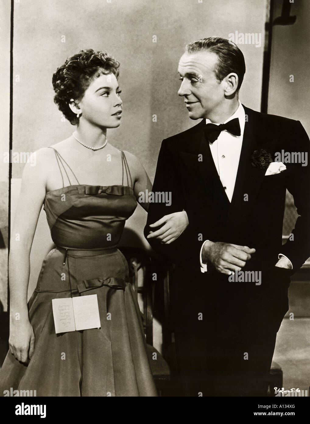 Daddy long legs 1955 Jean Negulesco Fred Astaire Leslie Caron Stock Photo