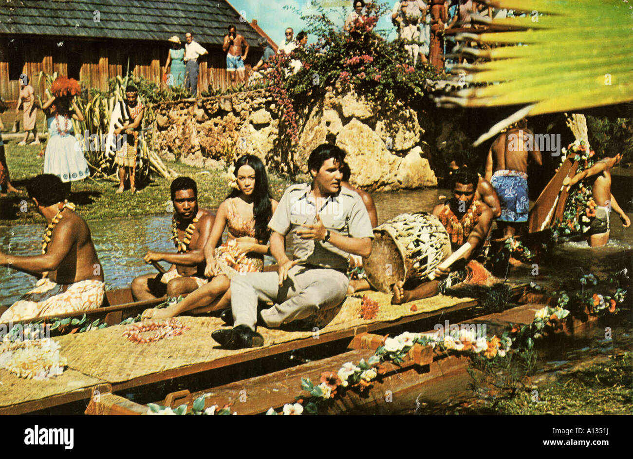 Paradise hawaiian style 1966 Michael Moore Elvis Presley Stock Photo ...