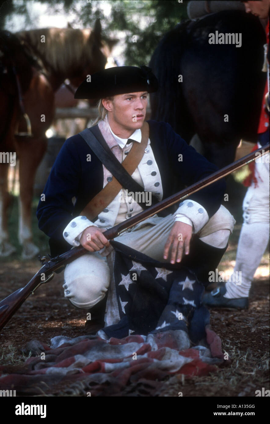 The patriot 2000 Roland Emmerich Heath Ledger Stock Photo Alamy