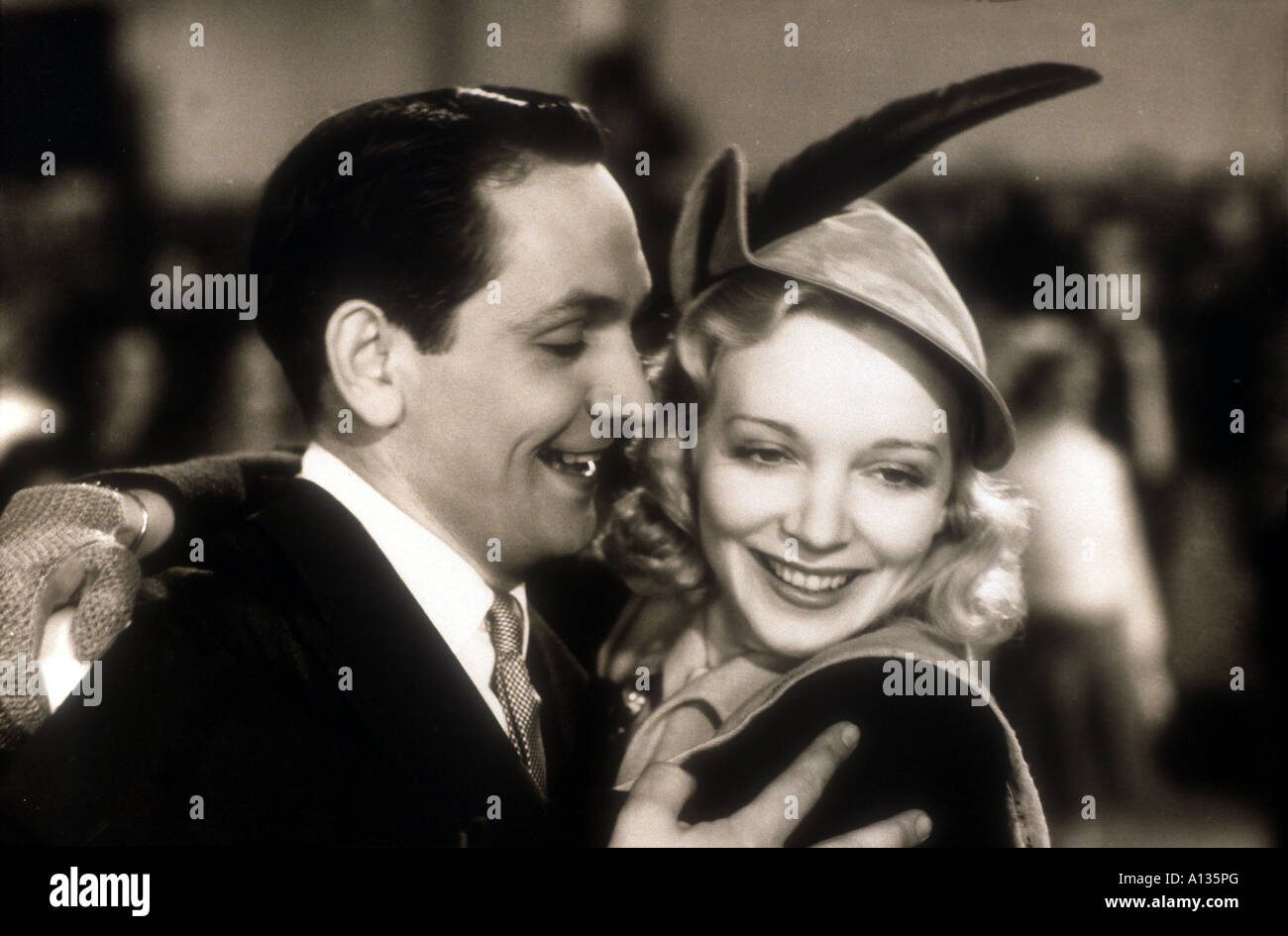 There goes my heart 1938 Norman Z McLeod Virginia Bruce Fredric March Stock Photo