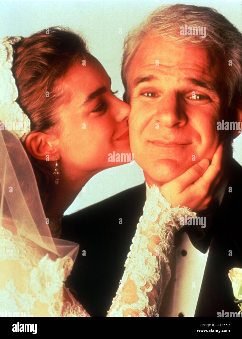 Father of the bride 1991 Charles Shyer Steve Martin Kimberly Williams Stock Photo