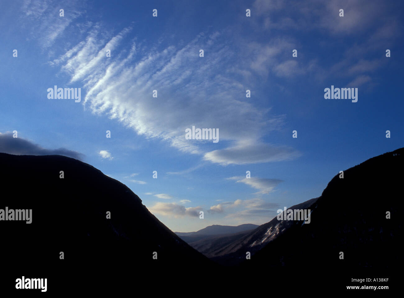 Crawford Notch in New Hampshire s White Mountains From Elephant Head ...