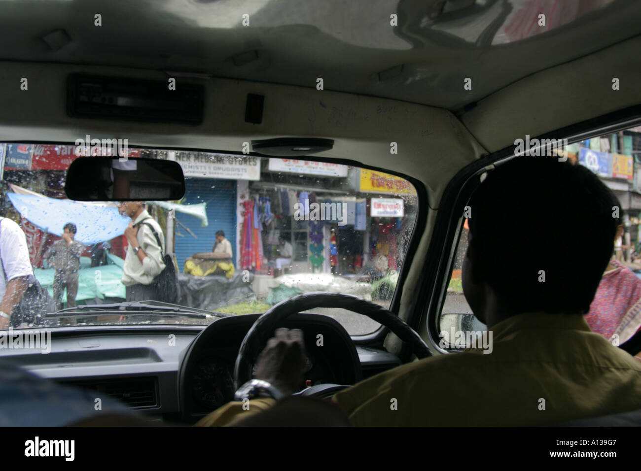 Driving in Kolkata, India Stock Photo Alamy