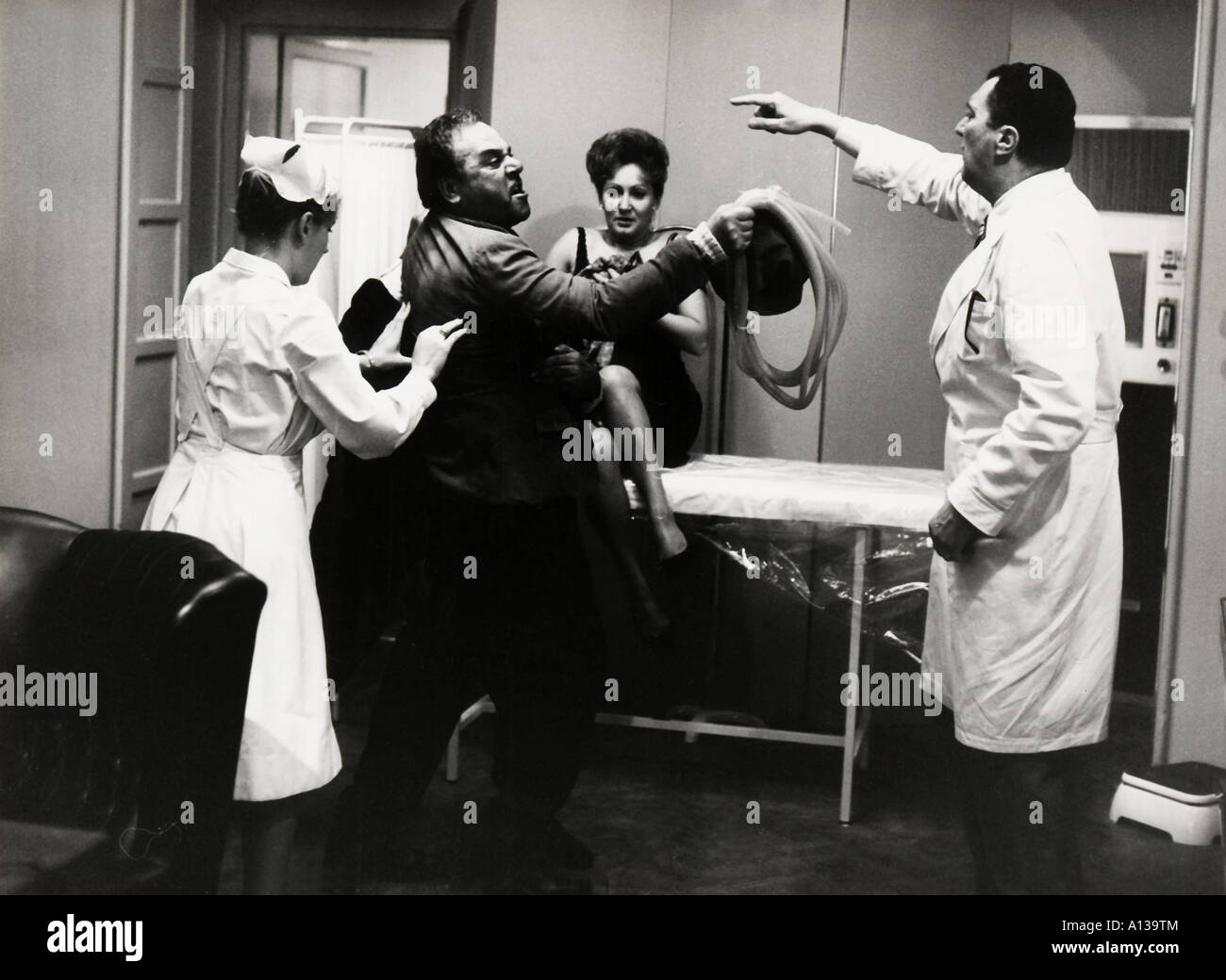 Signore e signori Year 1966 Director Pietro Germi Palme d or at 1966 Cannes Film Festival ex aequo with Un homme et une femme Stock Photo