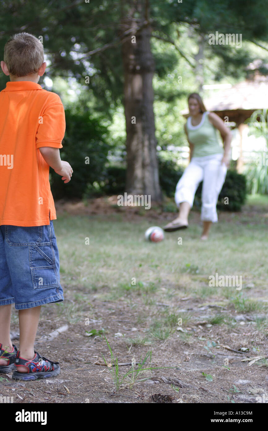 mom son amateur games