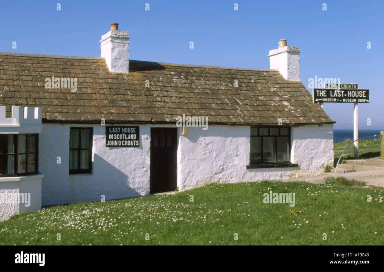 Scotland John O Groats Last House In Scotland Stock Photo 81481