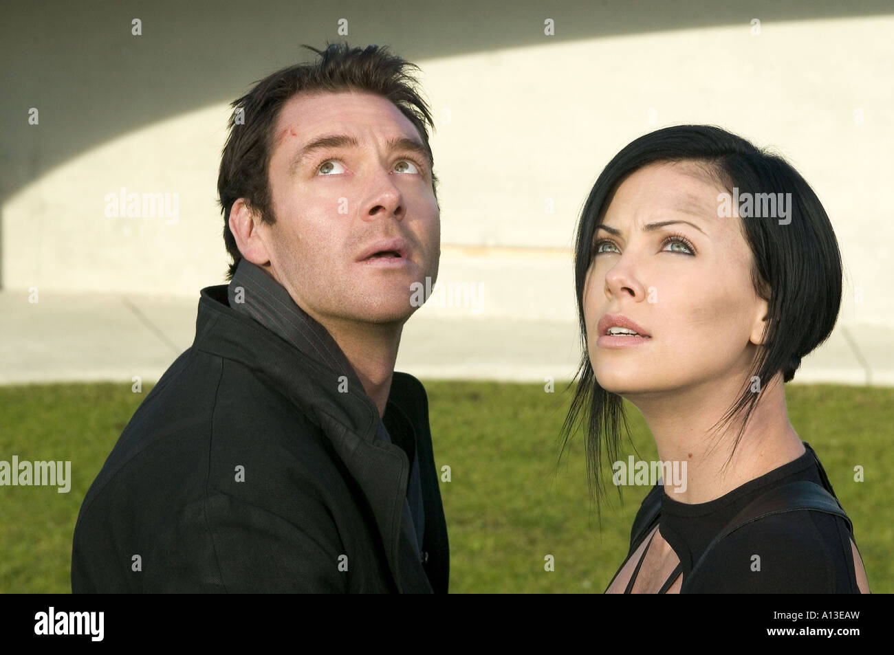 Aeon Flux Year 2005 Director Karyn Kusama Charlize Theron Marton Csokas Stock Photo