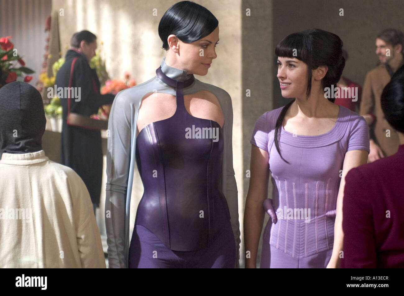 Aeon Flux Year 2005 Director Karyn Kusama Charlize Theron Amelia Warner Stock Photo