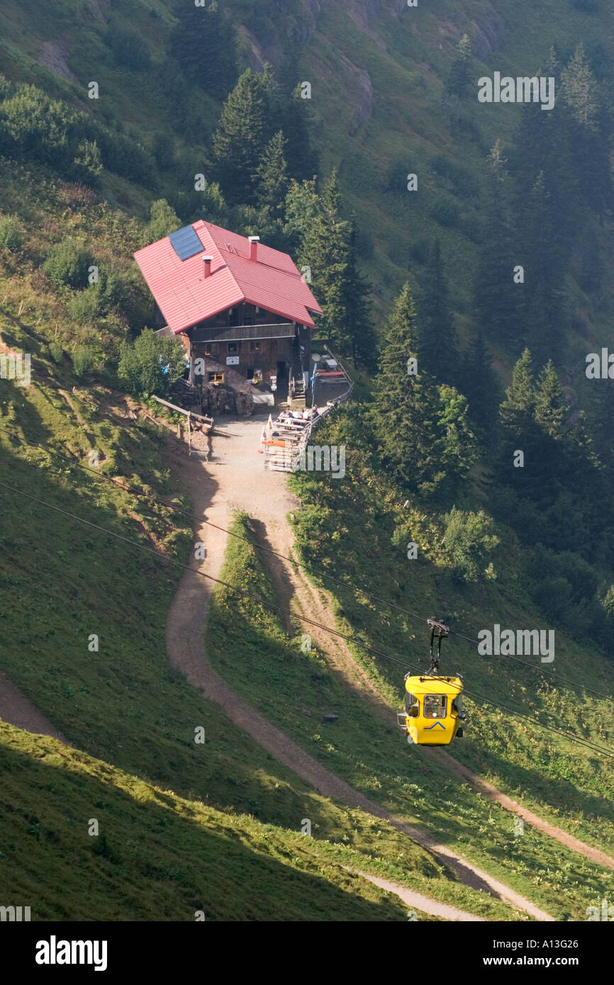 Alpine Hut Staufner Haus At Hochgrat Summit Alps Allgaeu Bavaria