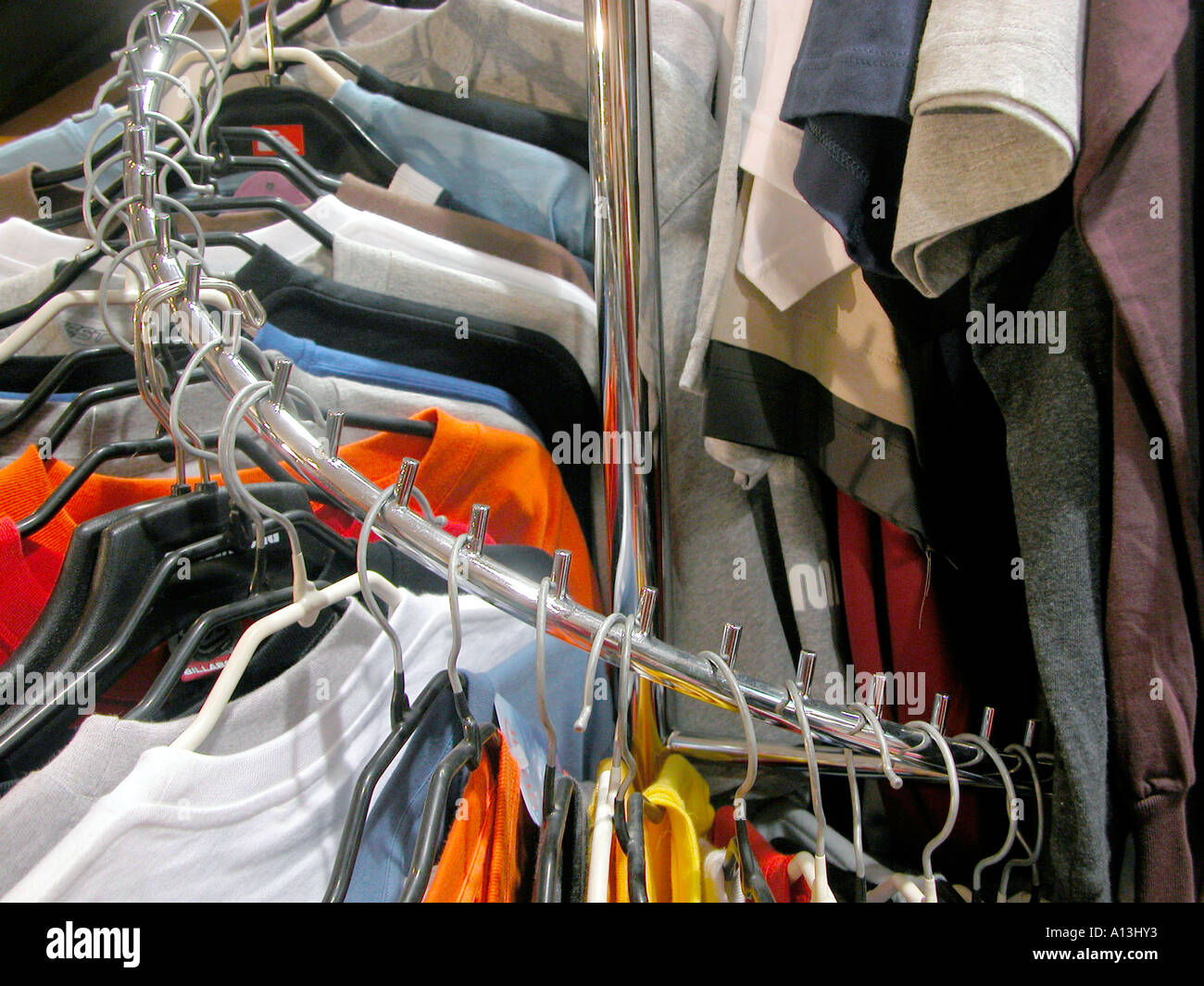 Consumerism shirt shirts hi-res stock photography and images - Alamy