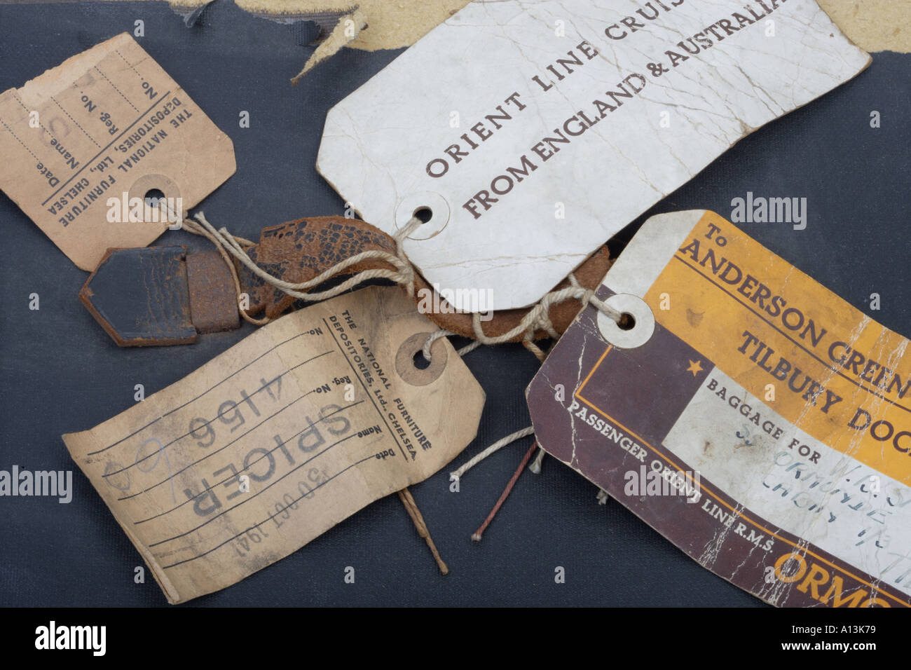 Baggage label orient line hires stock photography and images Alamy