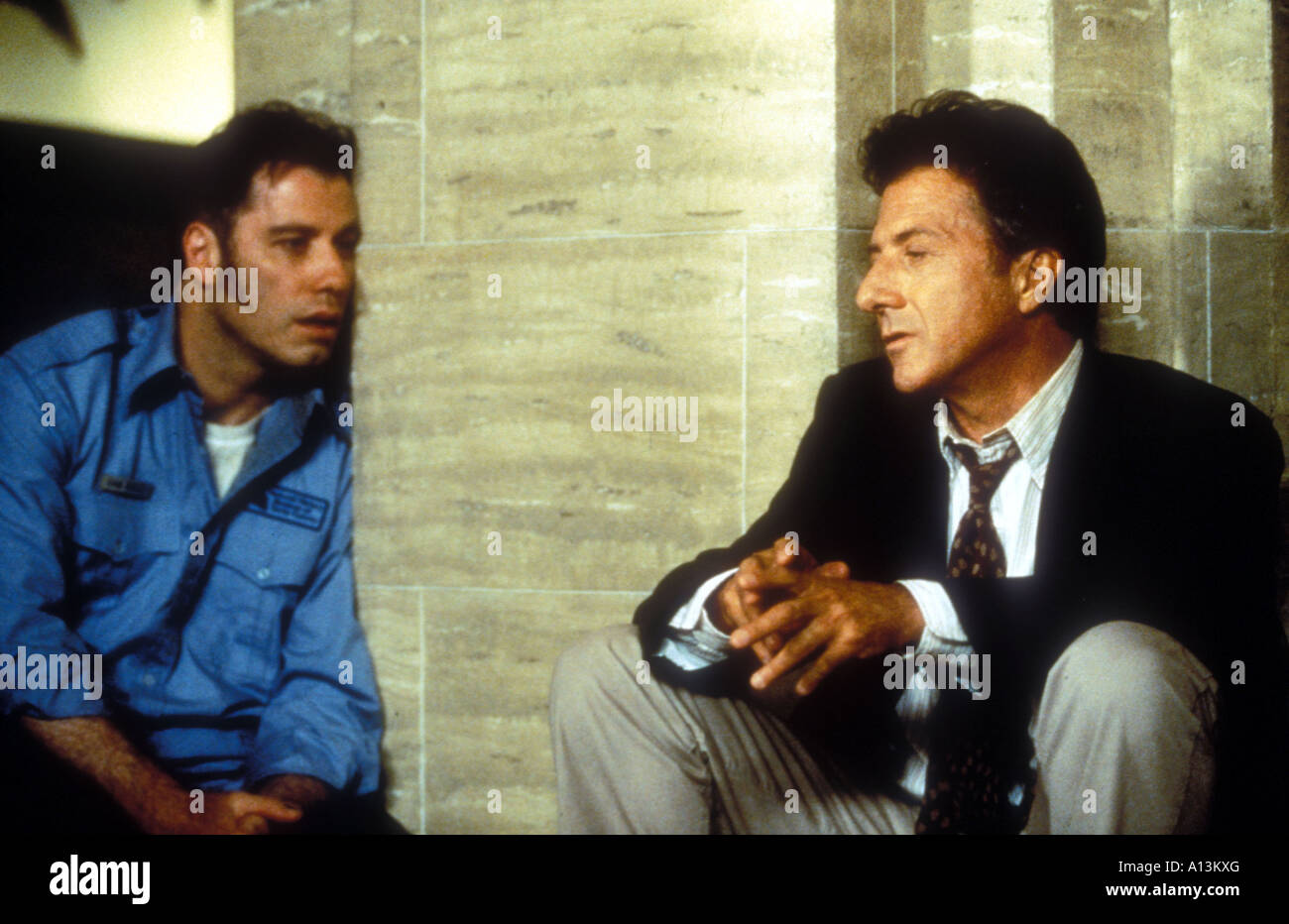 Mad City Year 1997 Director Costa Gavras Dustin Hoffman John Travolta Stock Photo