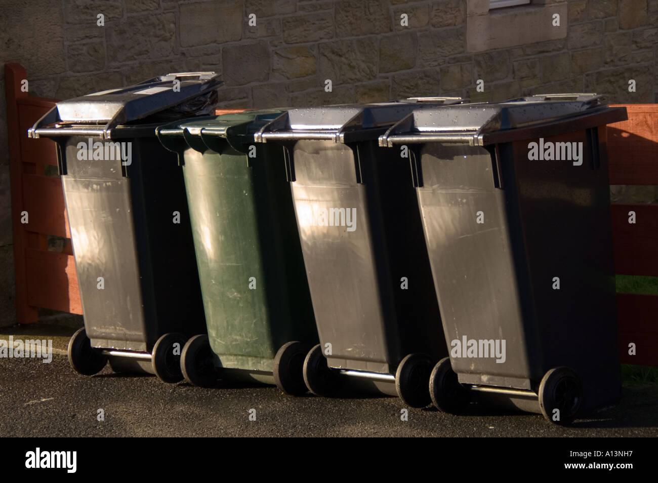 Wheeliebins High Resolution Stock Photography and Images - Alamy