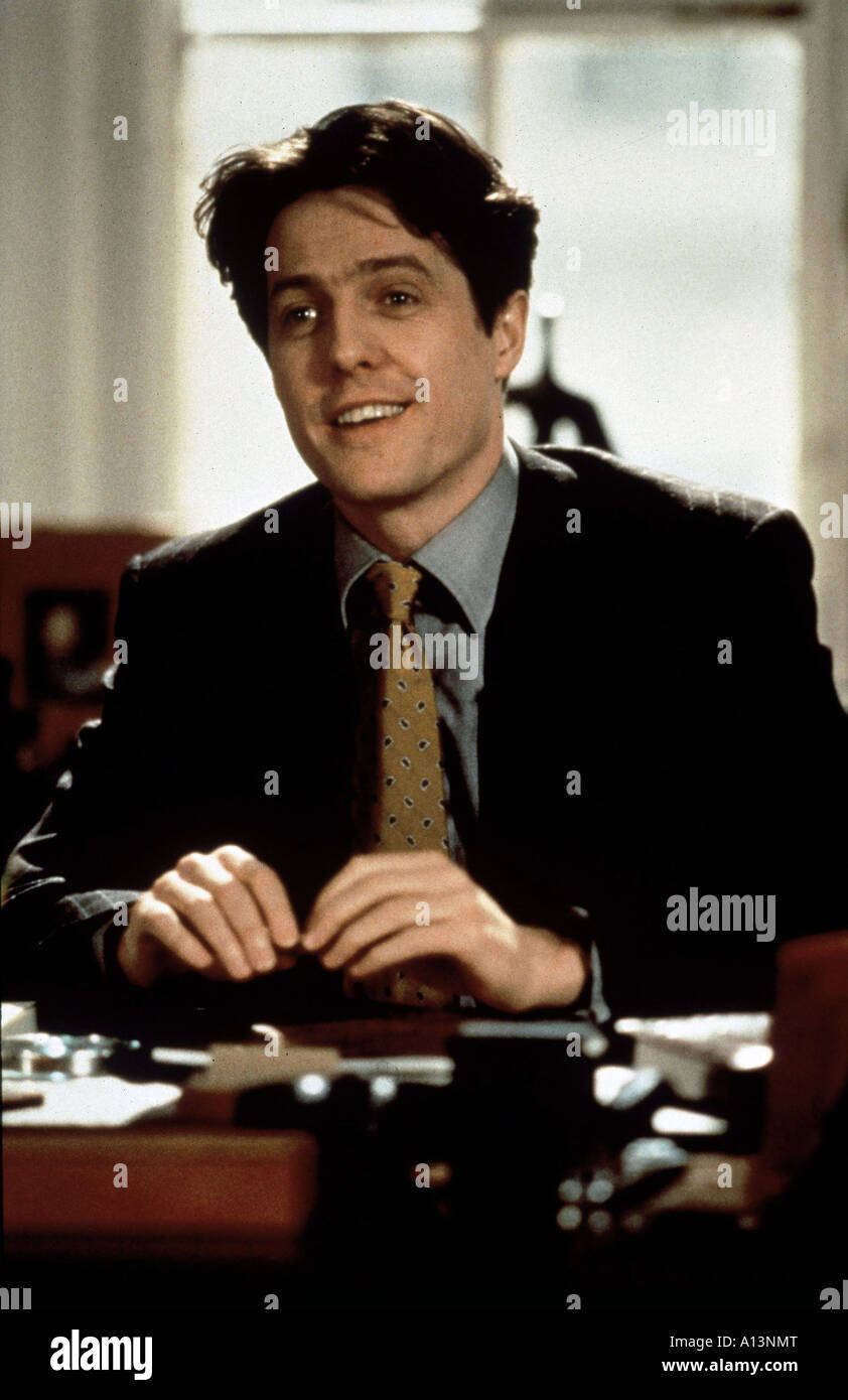 Mickey Blue Eyes Year 1999 Director Kelly Makin Hugh Grant Stock 