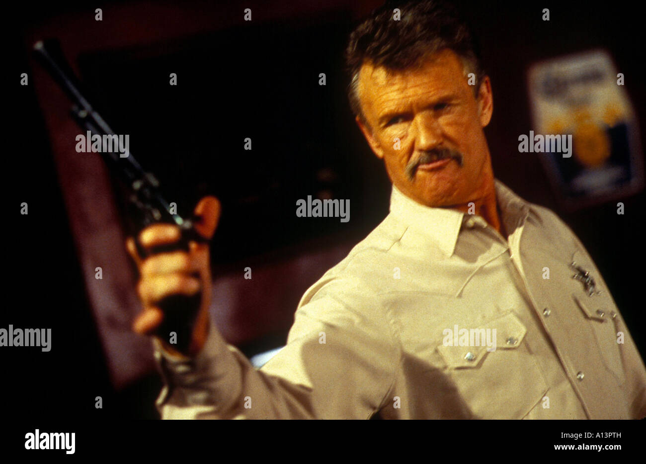 Lone Star Year 1995 Director John Sayles Kris Kristofferson Stock Photo