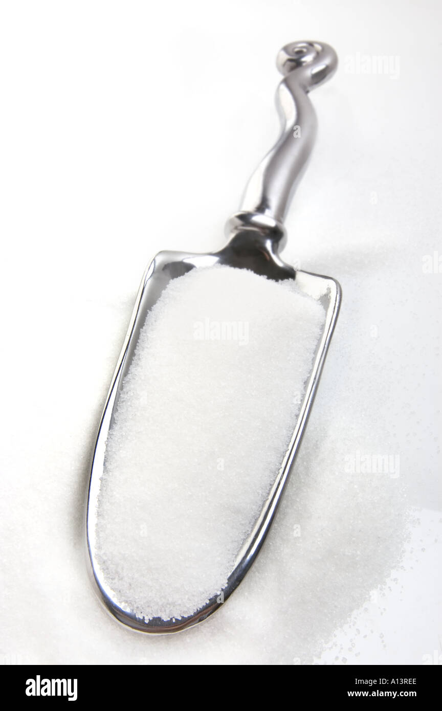 Silver Spoon Sugar High Resolution Stock Photography and Images Alamy