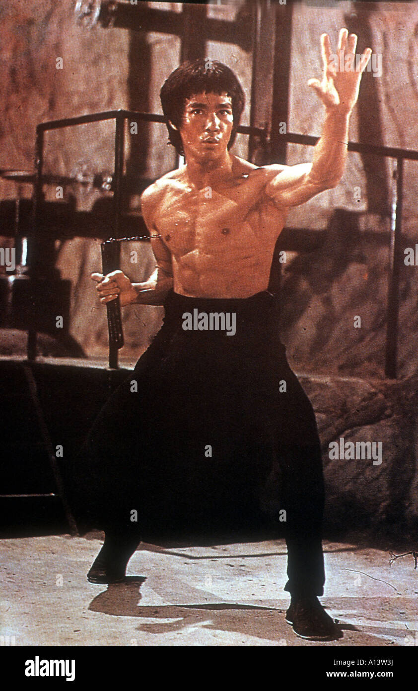 Bruce Lee Actor Stock Photo Alamy