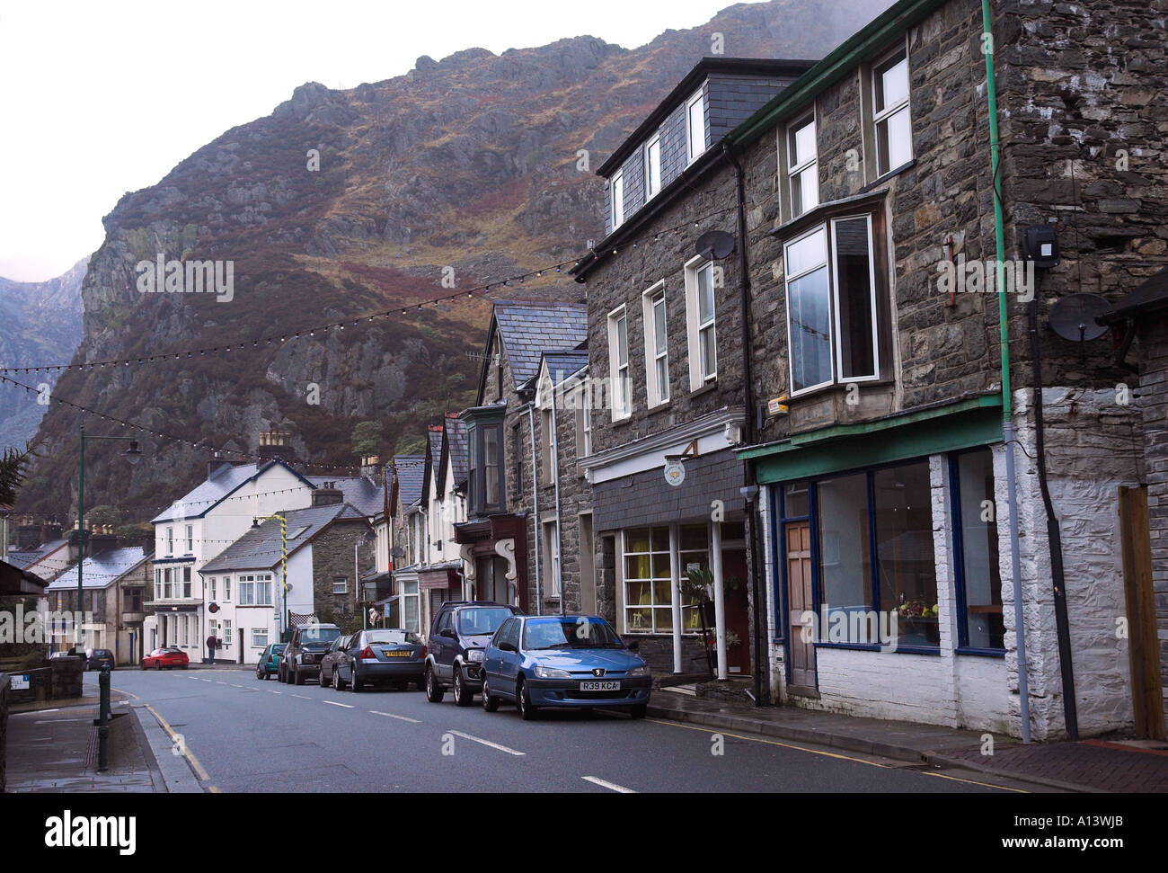 Blaenau Ffestiniog, Snowdonia National Park, Gwyned, Wales, UK Stock