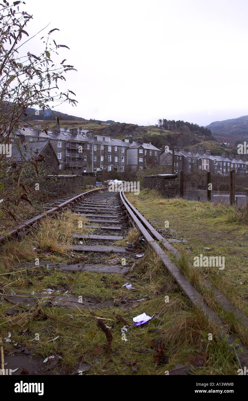 Blaenau Ffestiniog, Snowdonia National Park, Gwyned, Wales, UK Stock