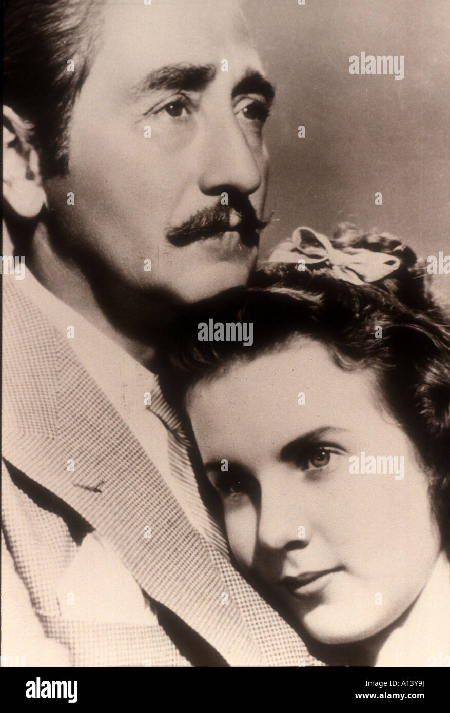 One Hundred Men and a Girl Year 1937 Director Henry Koster Deanna Durbin Adolphe Menjou Stock Photo