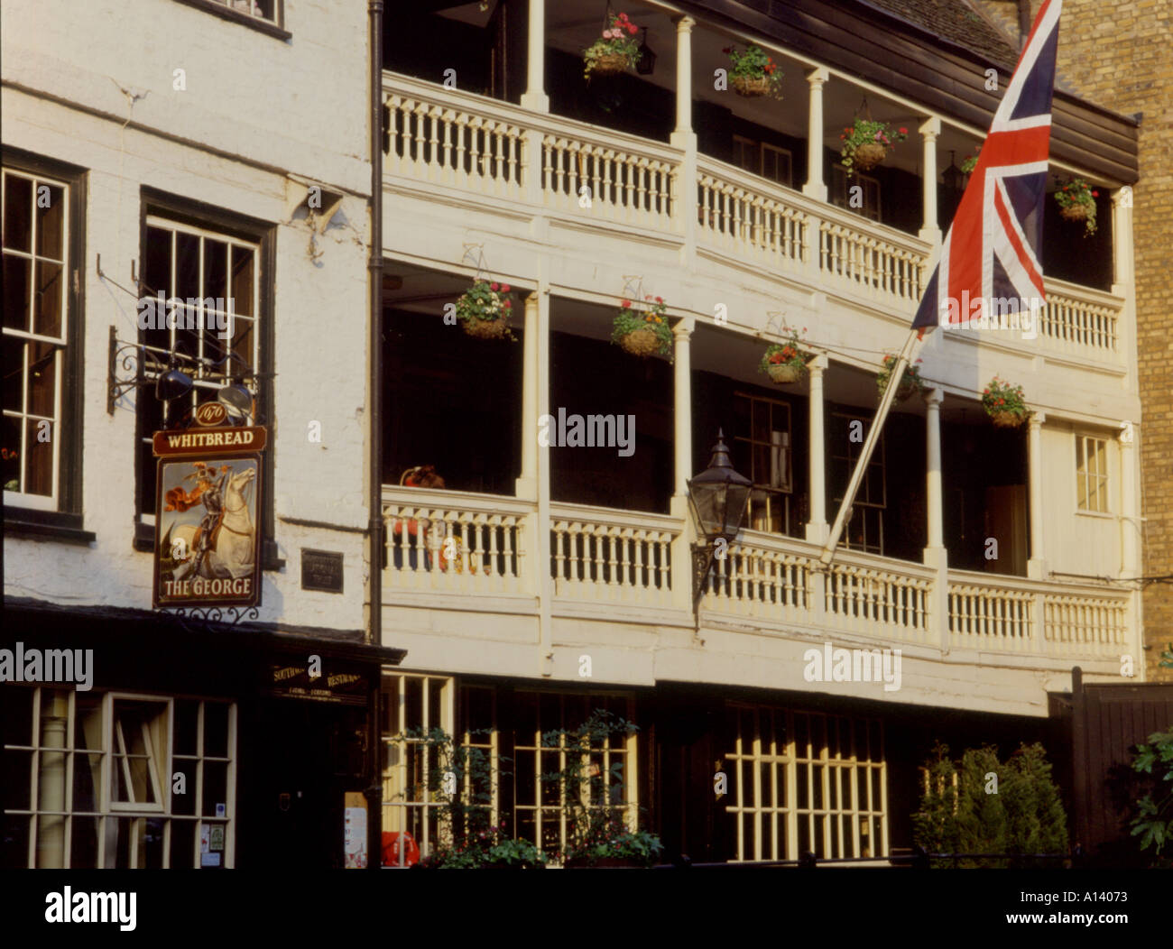 England London George Inn Stock Photo
