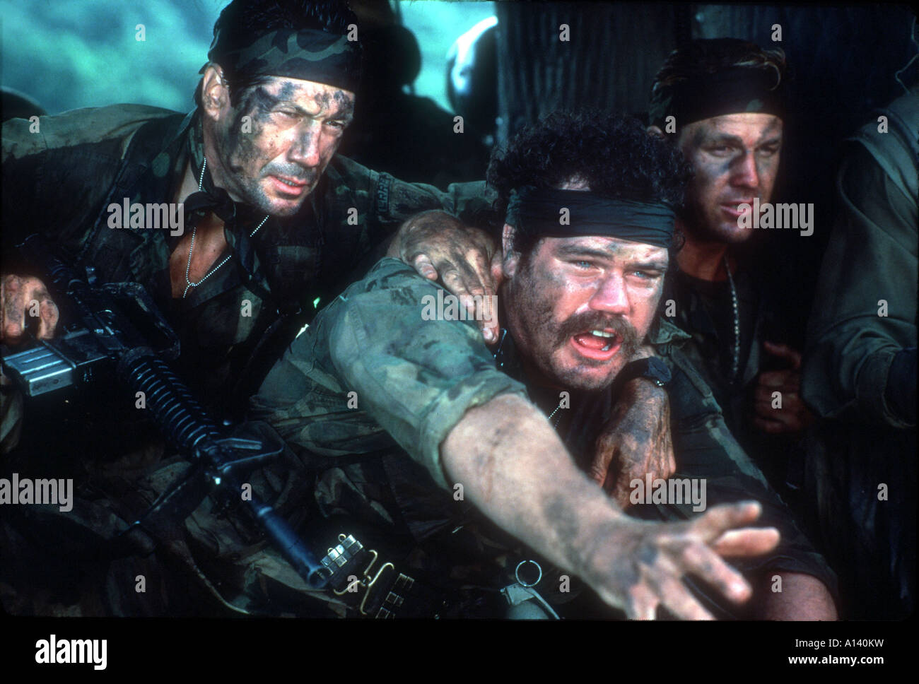 Uncommon Valor Year 1984 Director Ted Kotcheff Fred Ward Stock Photo ...